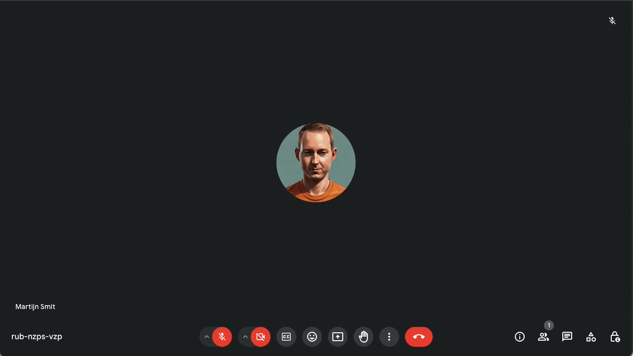 Google Meet recording toggle