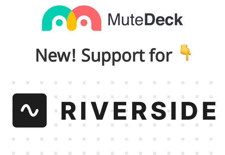 New: Riverside.fm controls & quality of life improvements